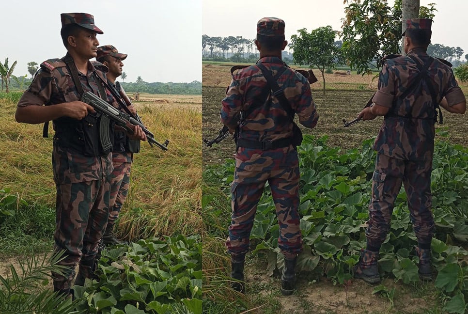 সাতক্ষীরার সীমান্তজুড়ে সর্বোচ্চ সতর্কতা, বিজিবির নজরদারি ও টহল জোরদার