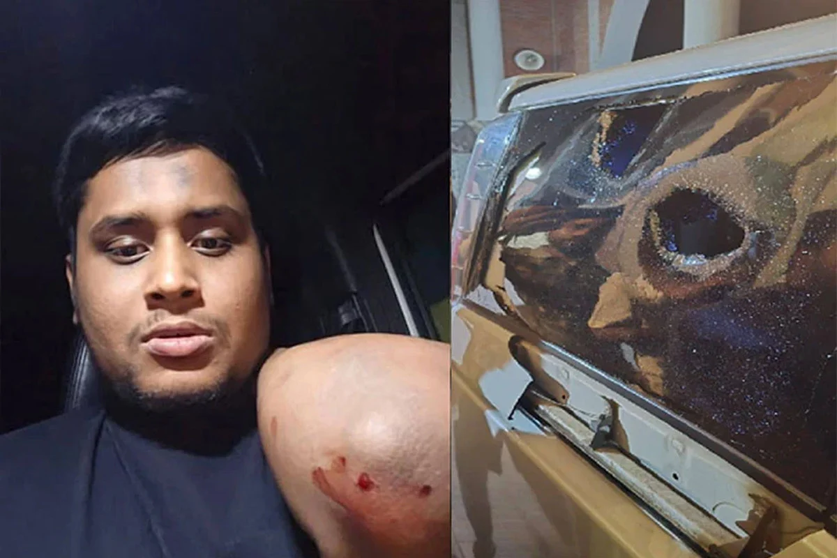 গাজীপুরে হাসনাতের গাড়িতে হামলা: ১০০ জনের বিরুদ্ধে মামলা, গ্রেফতার ৫৪
