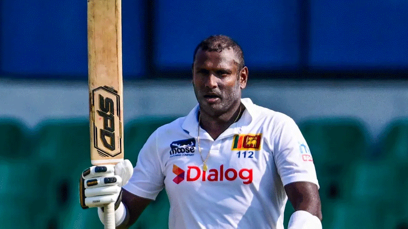 অবসরের ঘোষণা ম্যাথুসের, বাংলাদেশের বিপক্ষে শেষবারের মতো টেস্ট খেলবেন