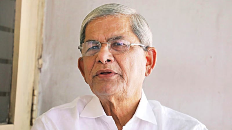 নির্বাচনই দেশের মুক্তির পথ: যত দ্রুত ট্র্যাকে ফেরা যাবে, ততই মঙ্গল — মির্জা ফখরুল