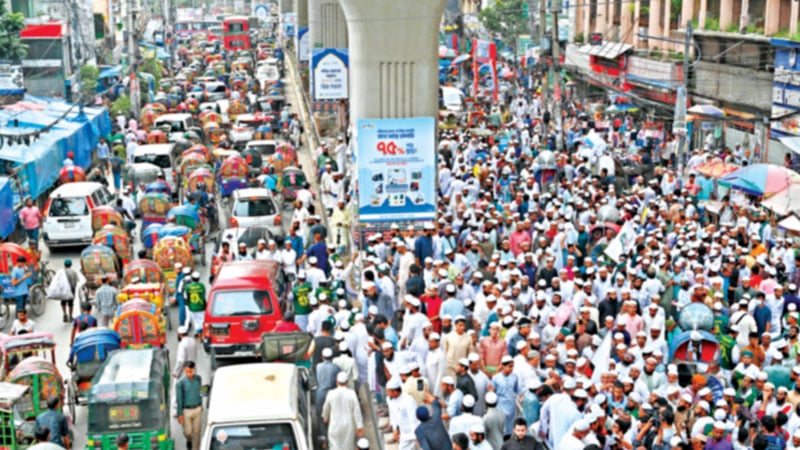 ঢাকায় সাত দলের যুগপৎ আন্দোলন: পিআর নির্বাচনের ফয়সালা গণভোটেই চাই জামায়াত ও চরমোনাই