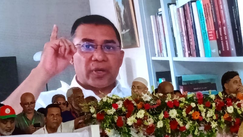 স্বৈরাচার পতন হলেও অদৃশ্য শক্তির উত্থান: কিশোরগঞ্জ সম্মেলনে তারেক রহমানের হুঁশিয়ারি