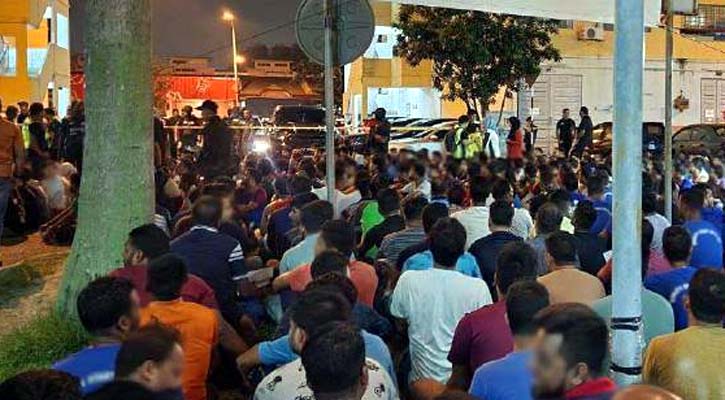 মালয়েশিয়ায় অভিযানে বাংলাদেশিসহ ১৭১ অভিবাসী আটক