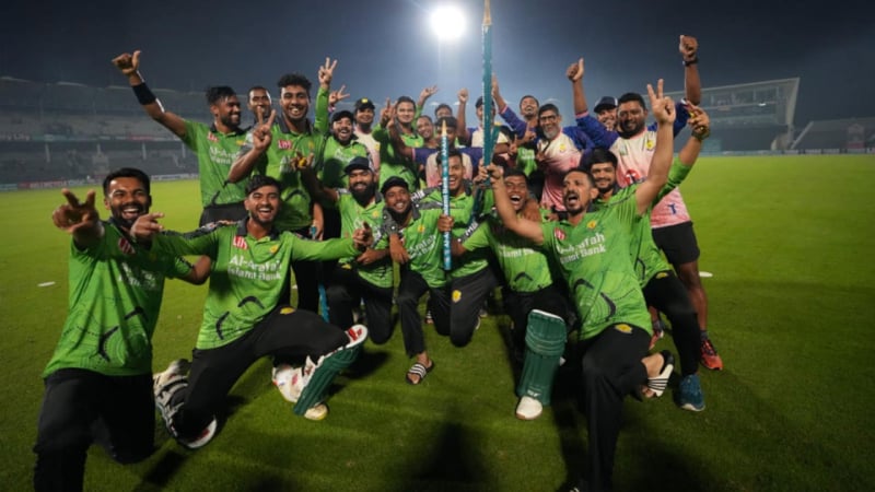 খুলনাকে উড়িয়ে রংপুরের এনসিএলে রাজত্ব: টানা দ্বিতীয়বার চ্যাম্পিয়ন উত্তরবঙ্গের দল