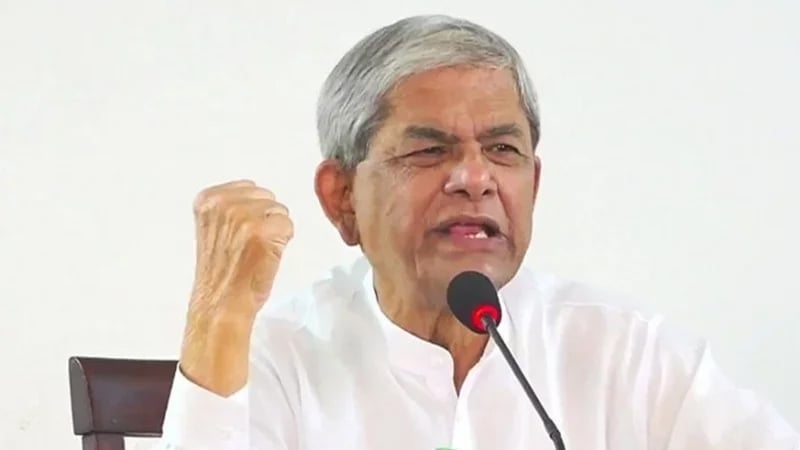 পিআর নয়, নির্বাচনই আগে — মির্জা ফখরুলের কড়া বার্তা: পদ্ধতি দিয়ে বিলম্ব চান কিছু রাজনৈতিক দল