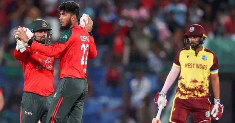 চট্টগ্রামে ধস, হোয়াইটওয়াশের লজ্জা এড়াতে ব্যর্থ বাংলাদেশ
