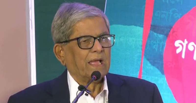 ‘মব ভায়োলেন্স থেকে বেরিয়ে আসলেই প্রতিষ্ঠিত হবে গণতন্ত্র’: মির্জা ফখরুল