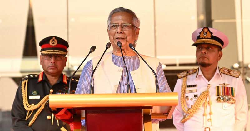 শান্তিপূর্ণ নির্বাচনে সেনাবাহিনীর পেশাদারিত্বই হবে নির্ভরতার প্রধান শক্তি: প্রধান উপদেষ্টা