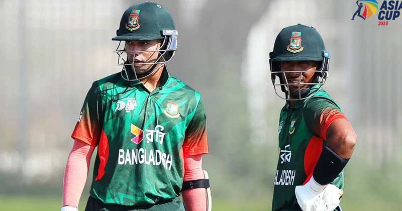 নেপালকে বিধ্বস্ত করে অনূর্ধ্ব-১৯ এশিয়া কাপে টানা দ্বিতীয় জয় বাংলাদেশের
