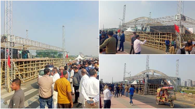 তারেক রহমানের স্বদেশ প্রত্যাবর্তন ঘিরে ৩০০ ফিটে জনস্রোত, উৎসবের রঙে বিএনপির মহাসংবর্ধনা