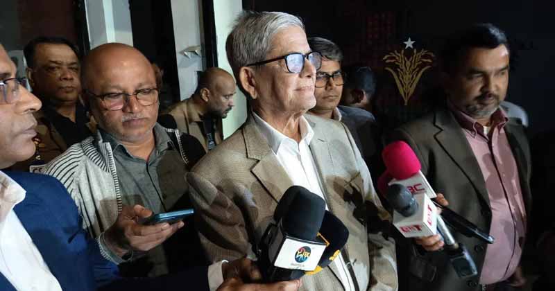 তপশিল ঘোষণায় আশ্বস্ত বিএনপি: ‘গণতন্ত্রের নতুন দ্বার উন্মোচন হবে’—মির্জা ফখরুল
