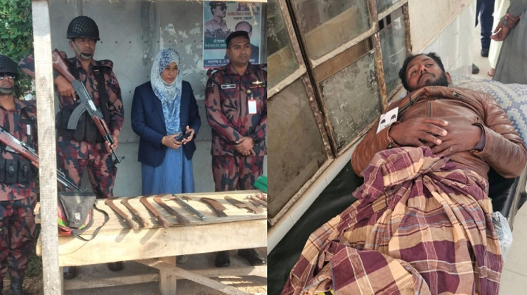বাগেরহাটে ভোটকেন্দ্রকে কেন্দ্র করে বিএনপি–জামায়াত সংঘর্ষ, আহত ১৯