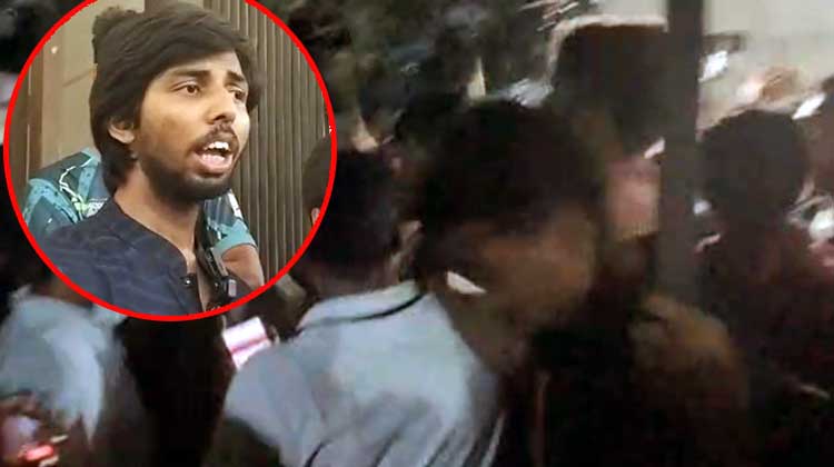 শাহবাগে ছাত্রদল-শিবির উত্তেজনা, থানায় ঢুকে হামলার অভিযোগ